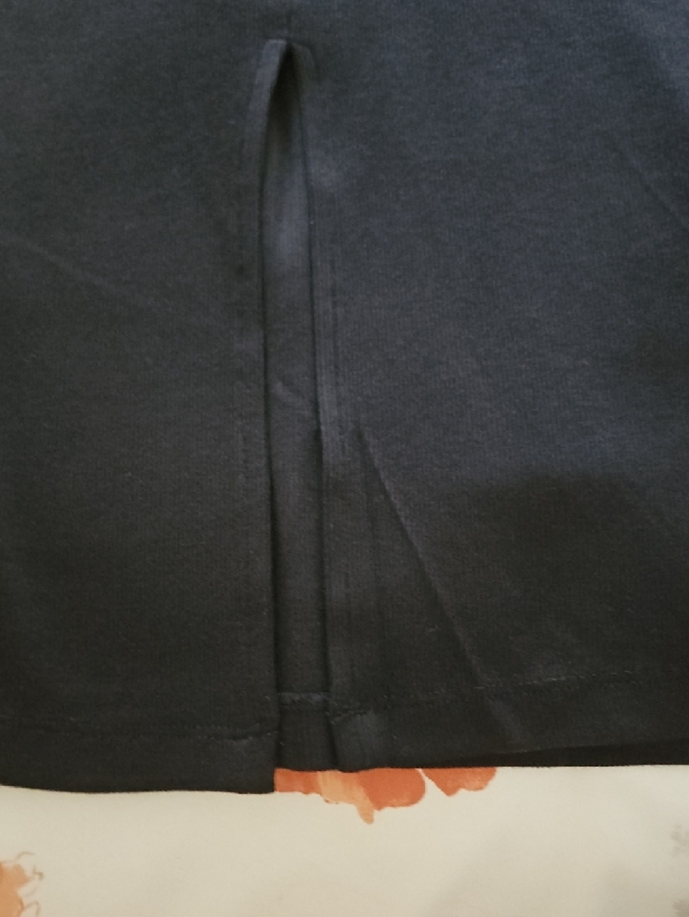 Elie Tahari Black Sleeveless Midi Dress with White Trim and a Lower Back Slit - Picture 11 of 11